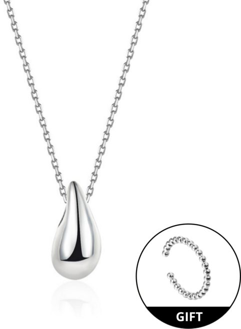 모나즈 베이직 워터드롭 목걸이