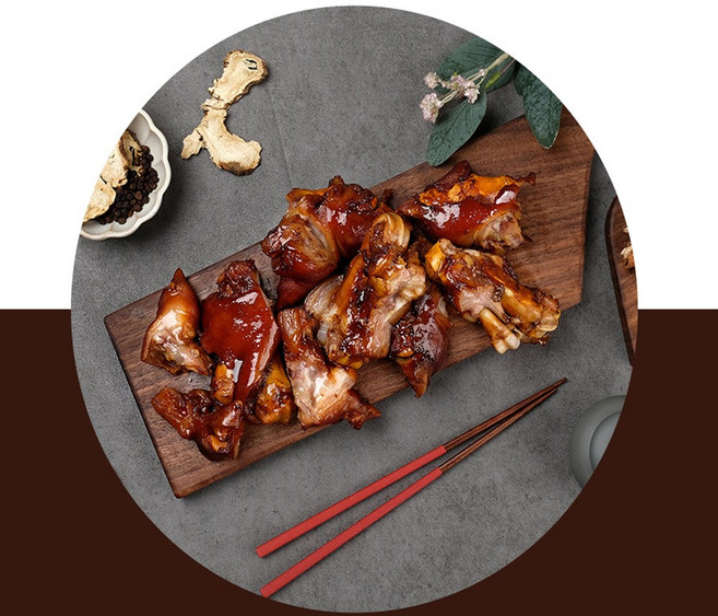 한방 앞다리 미니 족발 밀키트 술안주 한약재 사용 무방부제 무색소 HACCP, 1개, 650g