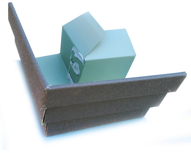 리얼징크 빗물받이 지붕 처마 물받이 3m 택배비 착불배송, 1개, 8.아웃코너, 5.리얼백색