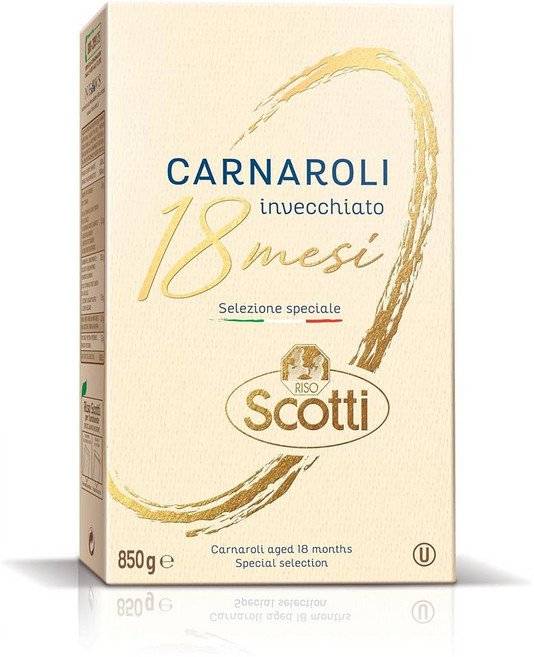 SCOTTI 리조또 쌀 카르나롤리 라이스 850g 1팩 18개월 Riso Scotti Carnaroli Rice Aged 18 Months Specia