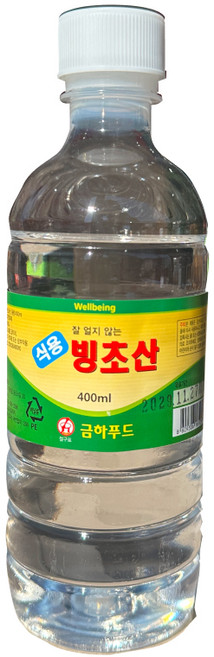 식용 빙초산, 1개, 400ml