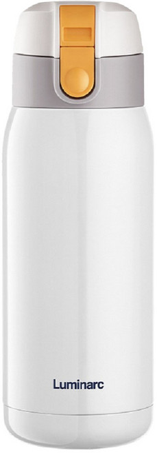 루미낙 바운스 보온보냉병, 화이트, 370ml, 1개