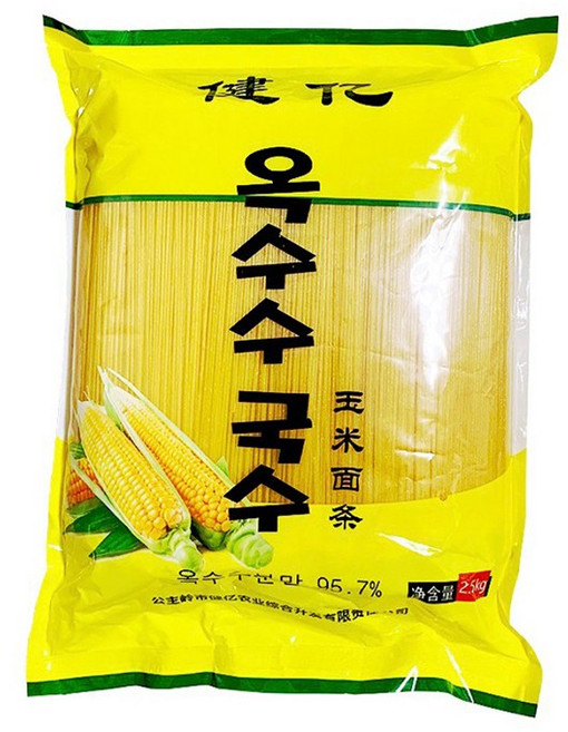 (농부사랑 콩마을) 대화 옥수수 국수 옥수수 면, 2.5kg, 4개