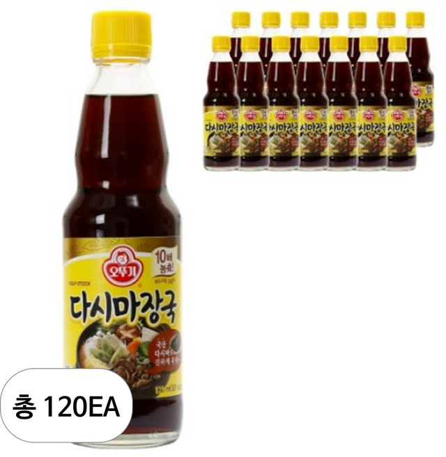 오뚜기 다시마장국, 120개, 360ml