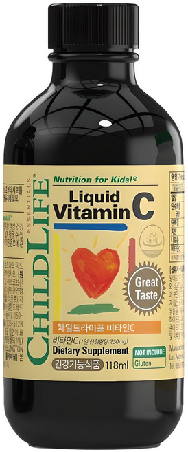 차일드라이프 액상 비타민 C 오렌지맛, 118ml, 1개