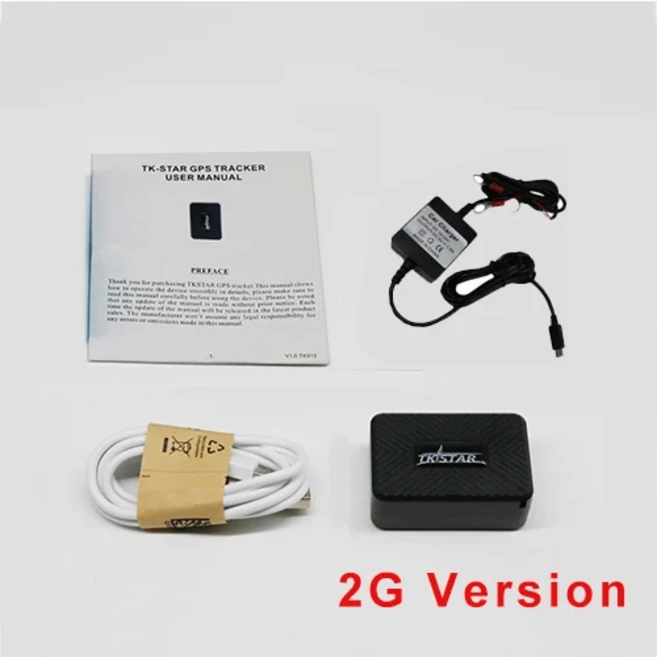 차량 추적기 미니 GPS 차량용 2G 자석 TKSTAR TK913 위치추적기 자동차 무료 웹 앱 PK TK905, 02 2G