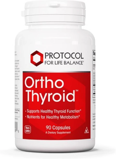 프로토콜 올쏘 싸이로이드 위드 아슈와간다 아연 셀레늄 캡슐 PROTOCOL FOR LIFE BALANCE Ortho Thyroid, 1개, 90정 - 쿠팡