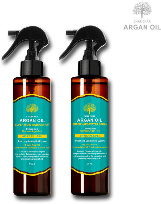 1+1 / 샤샤 아르간 헤어 스프레이 /헤어세팅, 01.샤샤 아르간 스프레이 250mlx2개, 250ml, 2개