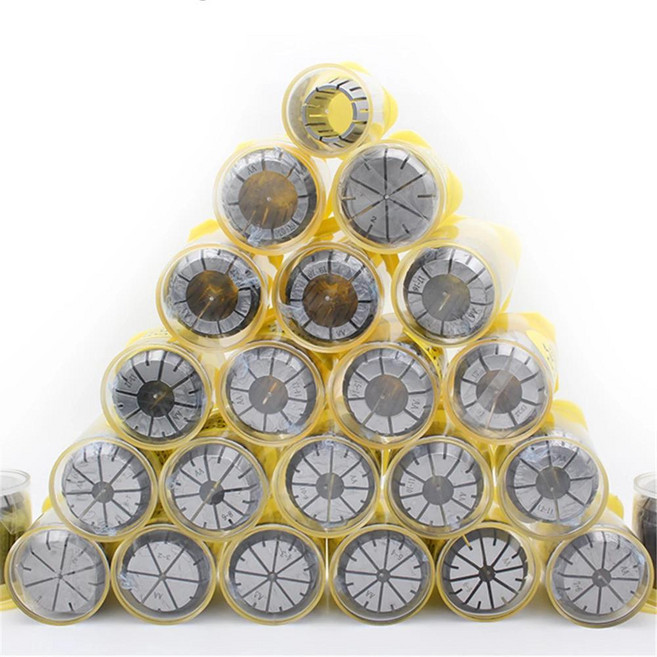 콜릿 조각 기계 스프링 클램프 밀링 커터 스핀들 선반, ER32-12, 1개, 2. 0.008 type / D. ER32-12