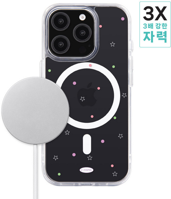 아이폰16E 전용 강력한 메가 맥세이프 디자인 투명케이스