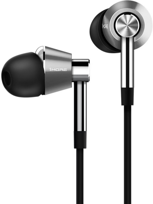 1MORE E1001 유선 HIFI 이어폰 고해상도, 실버
