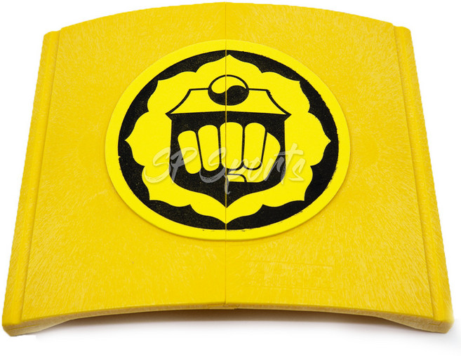 조립식 격파용 황기와 초급, 노란색, 1개