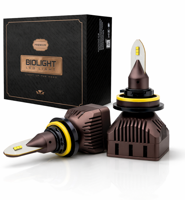 바이오라이트 포터2 EV 전용 LED 안개등 HB4 포그램프 합법 튜닝 2면 클리어타입 1세트, 9006, 2개