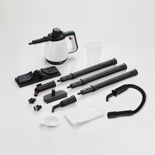 EMMAS 多功能手持式蒸氣清潔機, 白色, CB-38-W