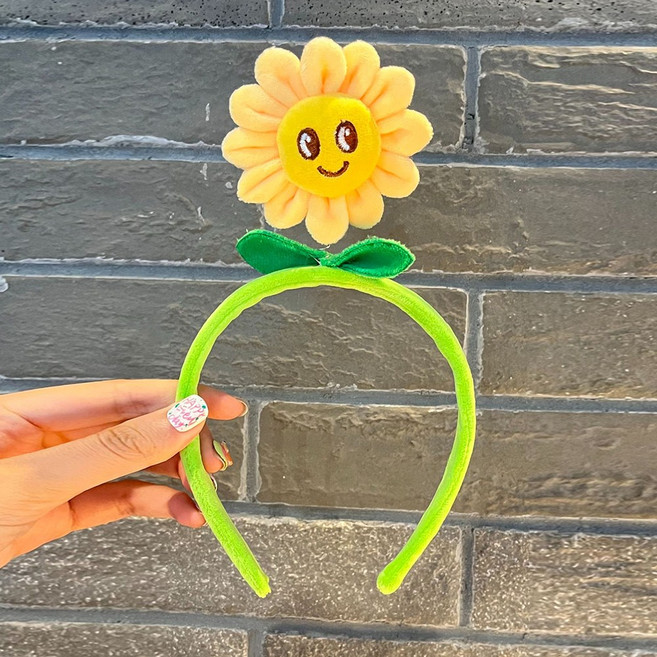 생활일번지 파티 머리띠 48종, 2개, 07.컬러플라워 옐로우(347)
