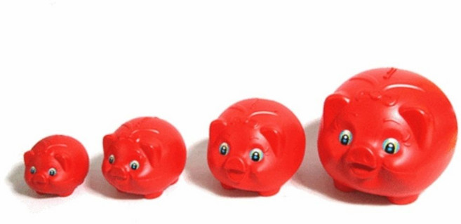 [에이스] 빨간돼지저금통, 탈렌트 돼지저금통, 1개