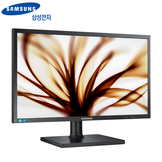 삼성모니터 22인치 LED FHD 모니터 벽걸이가능 D-SUB DVI 사무용 CCTV용 모니터, LS22C20K, 54.6cm