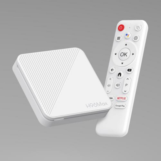 [가성비 셋탑박스] TV 박스 H96 MAX H313 스마트 안드로이드 14 4K HD Wifi6 BT 2GB 8GB16GB 듀얼 Google 음성 보조 미디어 플레이어 셋톱, Eu 플러그, 2GB 16GB, 1개
