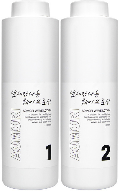 아오모리 냄새안나는 웨이브로션 치오펌 1000ml+1000ml, 1개, 1L