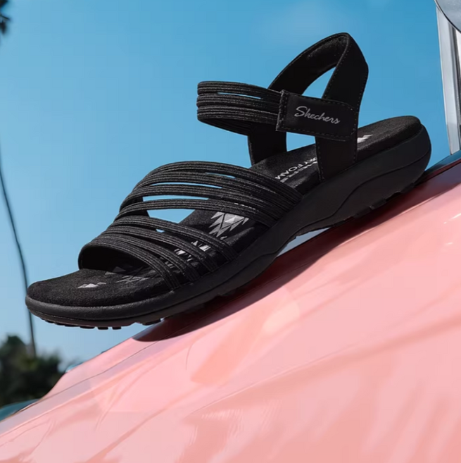 [S]스케쳐스 여성용 Skechers 26년여름 쿠션 메모리폼깔창 스포츠샌들 비치샌들