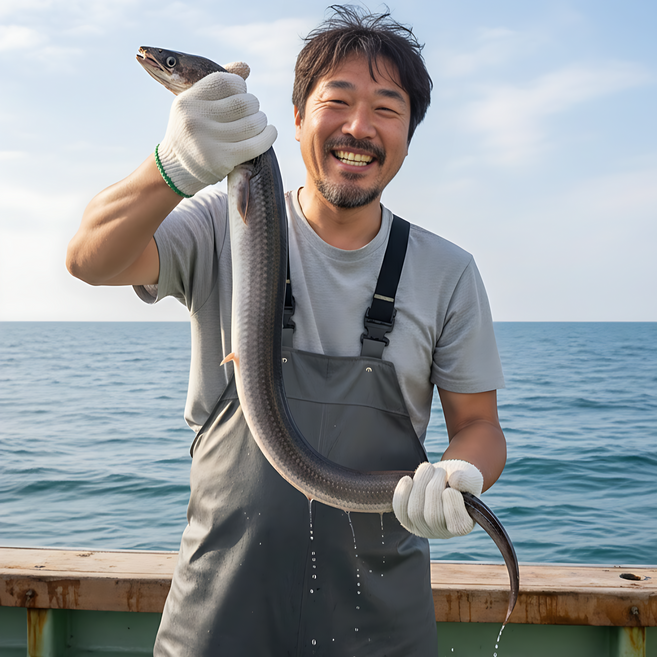 [산지직송] 당일손질 자연산 통영 바다장어 대사이즈 특대 손질 장어 구이 1kg 2kg 3kg 붕장어 구이용 탕용 포장 장어뼈 소스증정, 1kg(2-4미), 1개