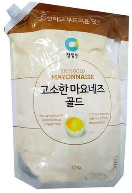 청정원 고소한 마요네즈 골드, 3.2kg, 5개