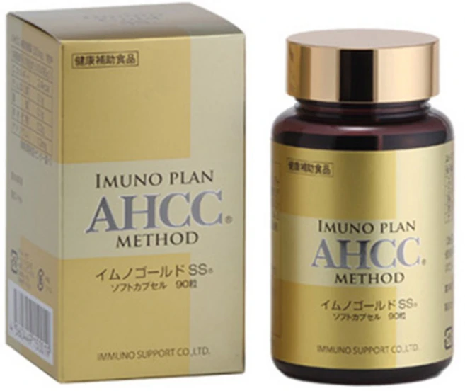 AHCC 이무노골드 SS 90캡슐 1개 일본 표고버섯균사체, 90정 - 쿠팡