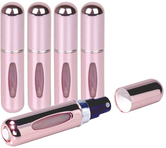 제로 퍼퓸 리필 향수공병 5ml, Mirror pink, 5개