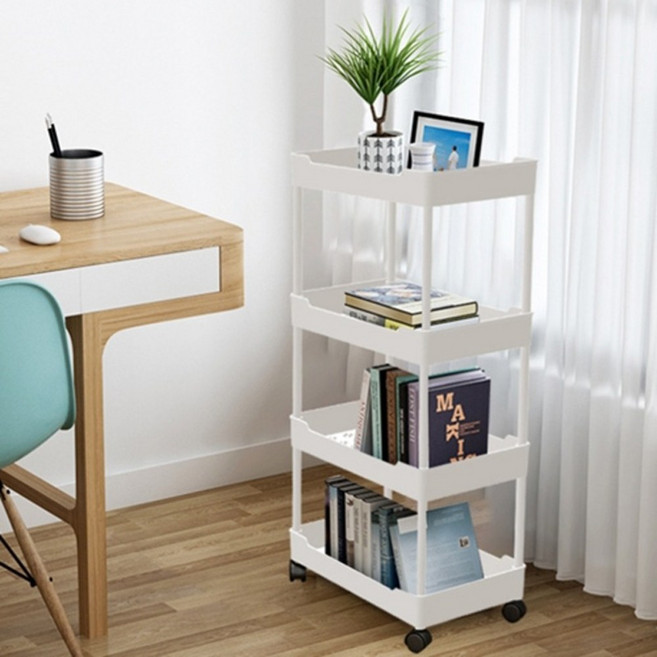 미란다 이동식 바퀴 틈새선반 3단, 1개