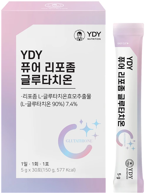YDY 퓨어 리포좀 글루타치온, 1개, 30회분 - 쿠팡