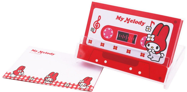 산리오 메모지 카세트 테이프 마이멜로디 50주년, 단품, 단품