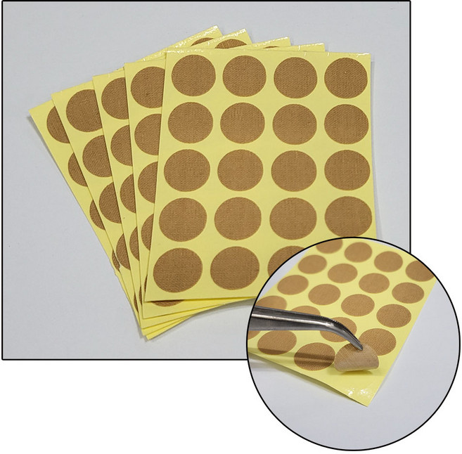 국산 원형반창고 1호 압봉용 리필 지압 테이프 100pcs, 100개