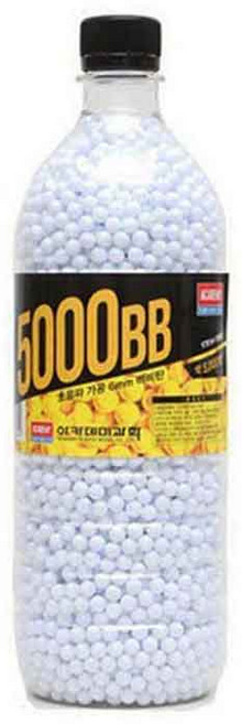 아카데미 비비탄알 5000발 6mm 17514, 라비몰 본상품선택, 1개