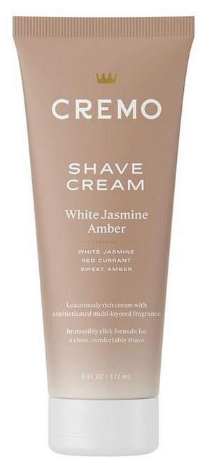 Cremo 프렌치 라벤더 모이스처라이징 쉐이빙 크림 블리스 177ml(6액량 온스) 356094, White Jasmine Amber, 177ml, 1