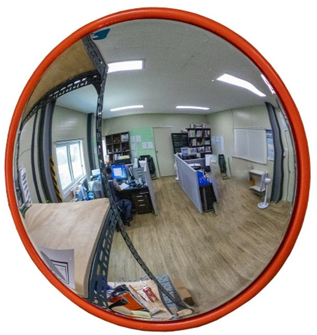 실외 실내 반사경 도로 주차장 편의점 병원 매점 슈퍼마켓 볼록거울 안전용품, 동일색상, 1개