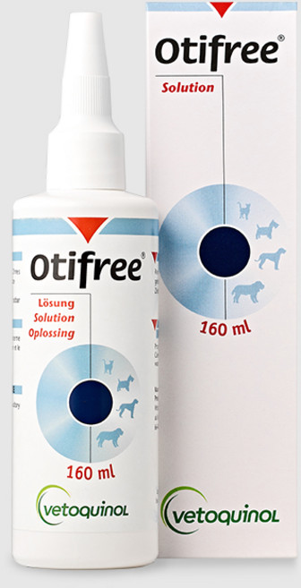 오티프리 이어 솔루션 60ml 강아지건강 눈귀관리용품, 1개, 160ml