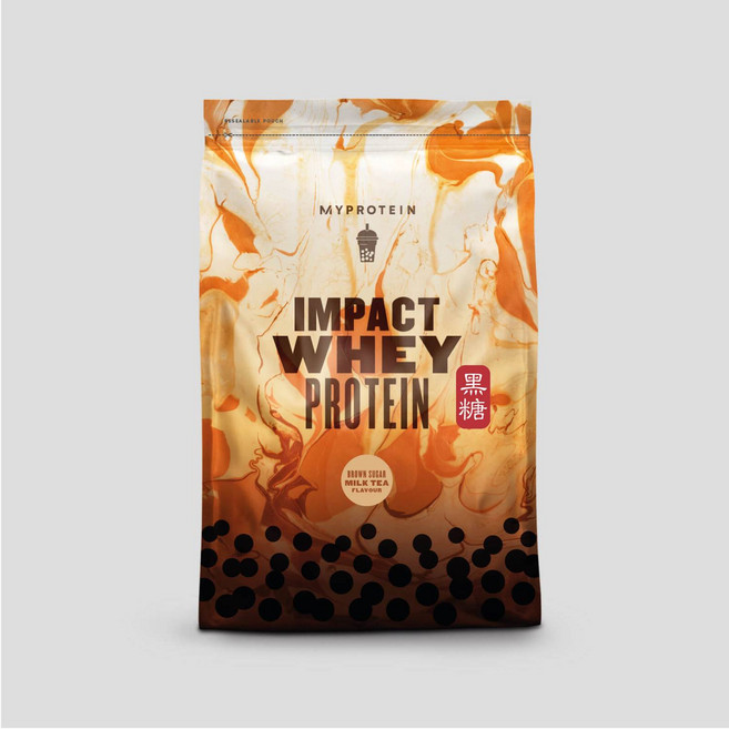 MYPROTEIN 마이프로틴 임팩트 웨이 프로틴 흑당 밀크티 1kg, 1개