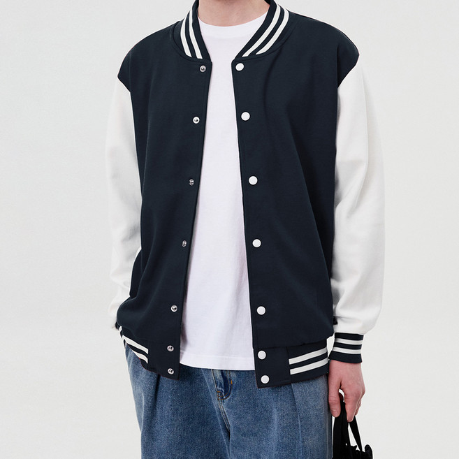 탑보이 남녀공용 특양면 칸 야구점퍼 KKA039