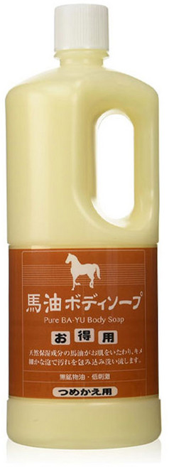 아즈마상사 마유 바디소프 리필 1000ml, 1개, 1L