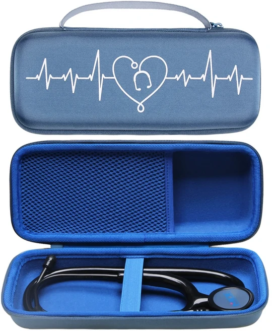 Littmann Master Cardiology III II IV 3M 및 MDF MDOne 스테인레스 스틸 청진기 가방 케이스 3M, 03 color4, 01 CHINA