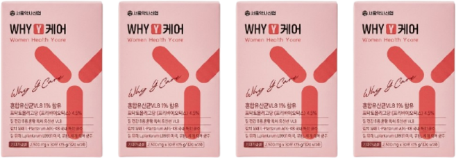 서울약사신협 WHY Y 케어 30p, 4개, 75g