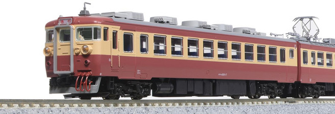 KATO N 게이지 455계 급행 반다이 6량 세트 10-1633 철도 모형 전철, 1개