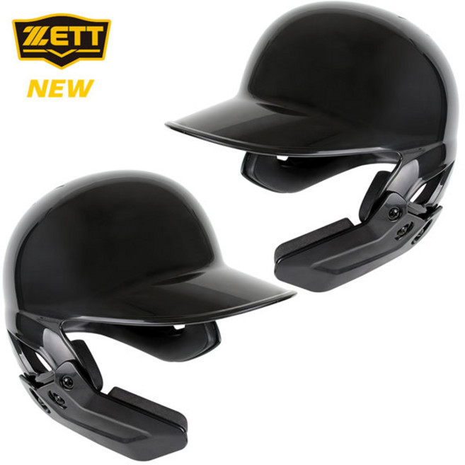 제트 검투사 양귀헬멧 BHLK-80 유광 검정 우타자용 좌타자용 야구헬멧, 검투사(우타자용) / 2XL(XO), 1개