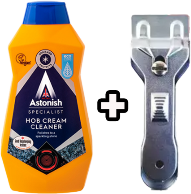 아스토니쉬 하이라이트 인덕션 클리너 전용스크래퍼증정, 1개, 500ml