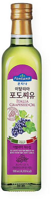 폰타나 포도씨유 500ml, 1개