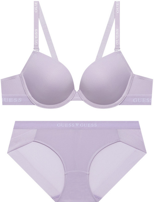 게스 언더웨어 플레인 브라팬티세트