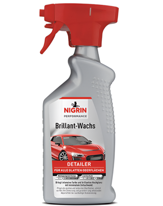 니그린 퍼포먼스 브릴리언트 왁스터보 500ml 물왁스 고광택 잔스크래치 감소 비딩, 1개