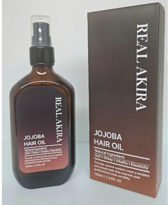리얼아키라 조조바헤어오일, 1개, 105ml