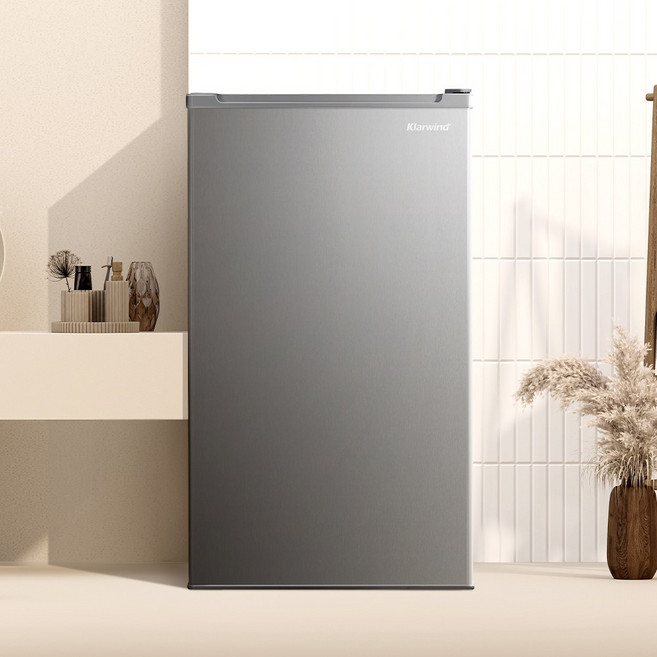 캐리어 클라윈드 원도어 냉장고 90L KRDO90WLH1, 실버메탈, KRDO90SLH1