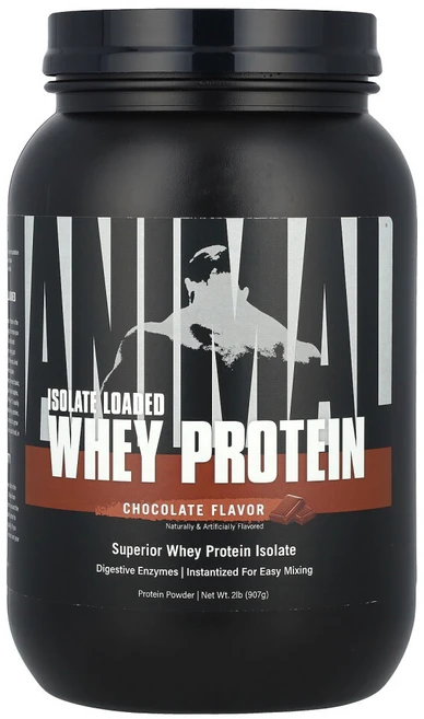 Animal 분리 로디드 유청 단백질 분말 초콜릿 907g(2lb) Animal (애니멀), 1개, 907g - 쿠팡